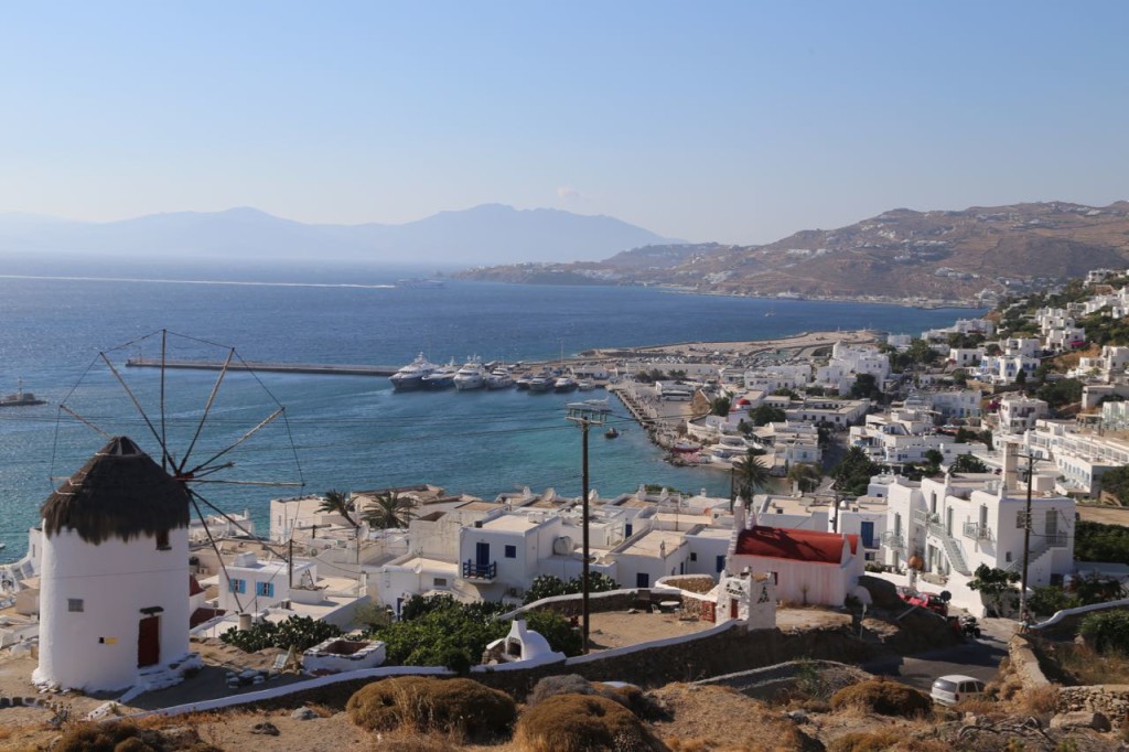 Mykonos harbor