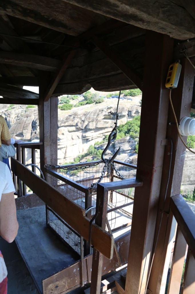 Lift at Holy Monastery of Varlaam