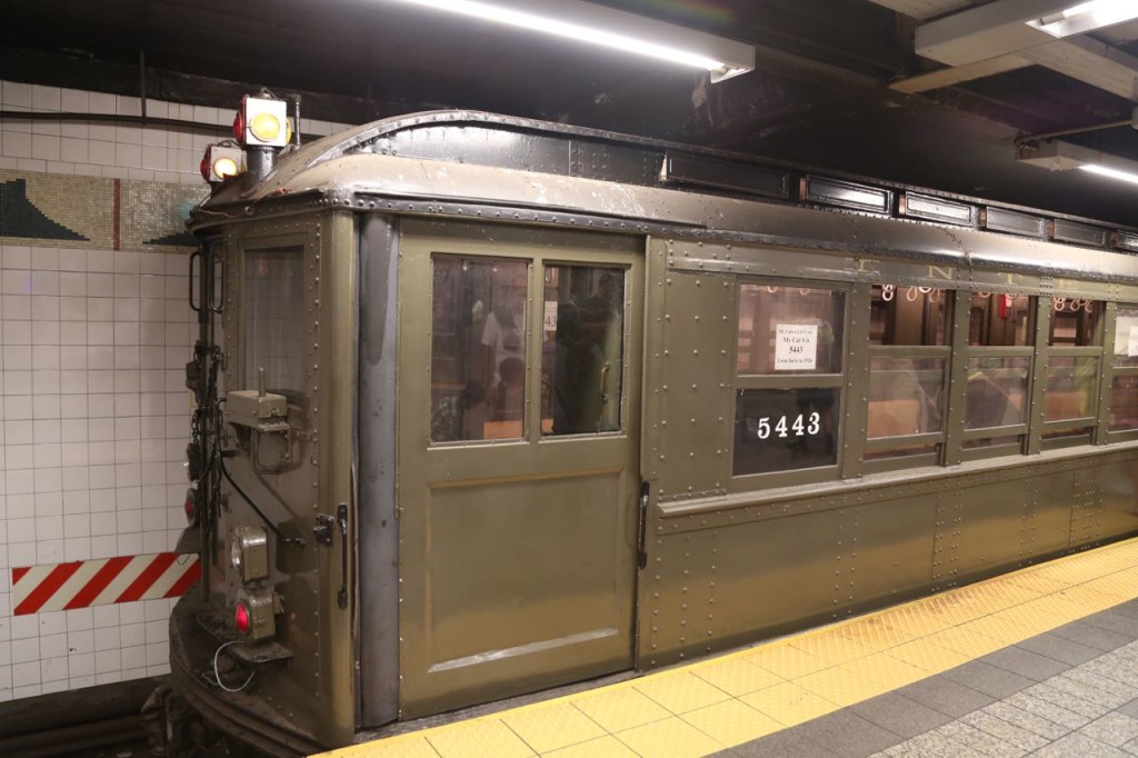 WWI rail car in Grand Central Terminal