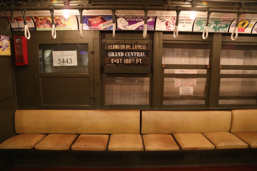 WWI rail car interior