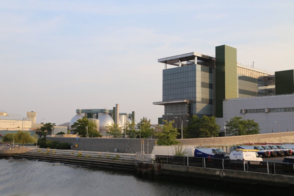 Newtown Creek Wastewater Treatment Plant and DEP offices