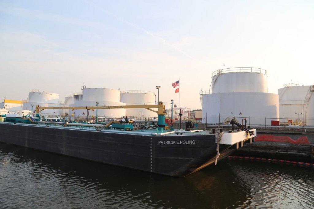 Fuel tanks and barge