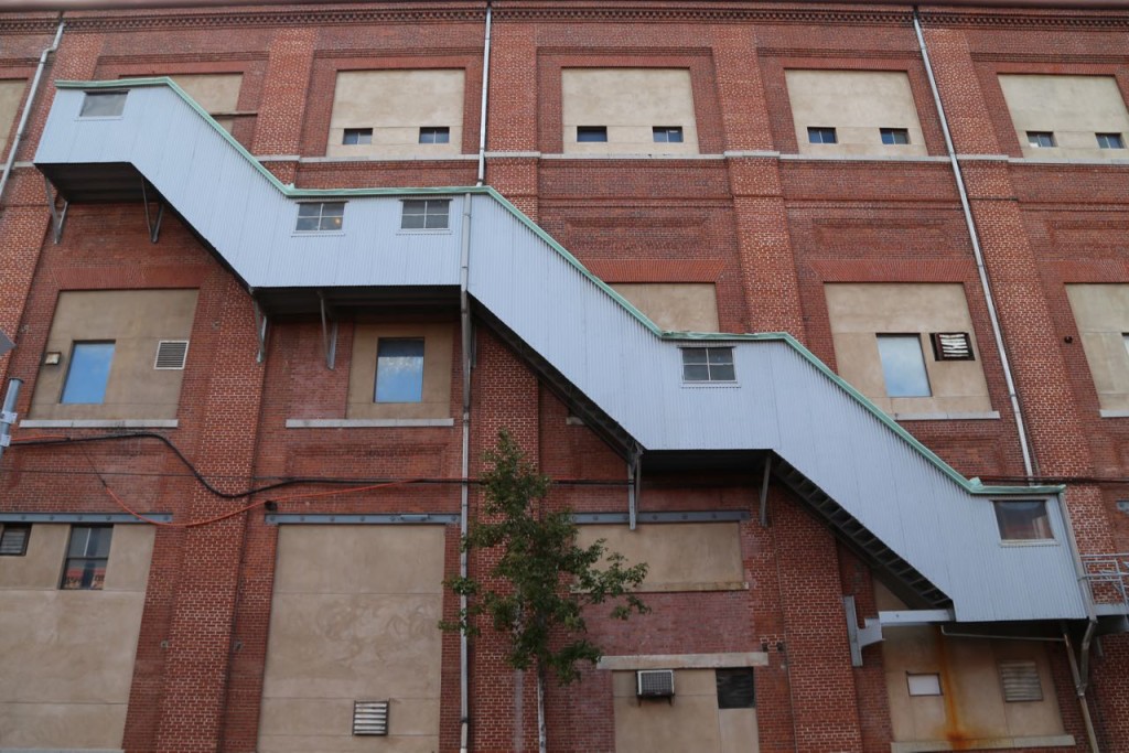 External staircase on Building 127