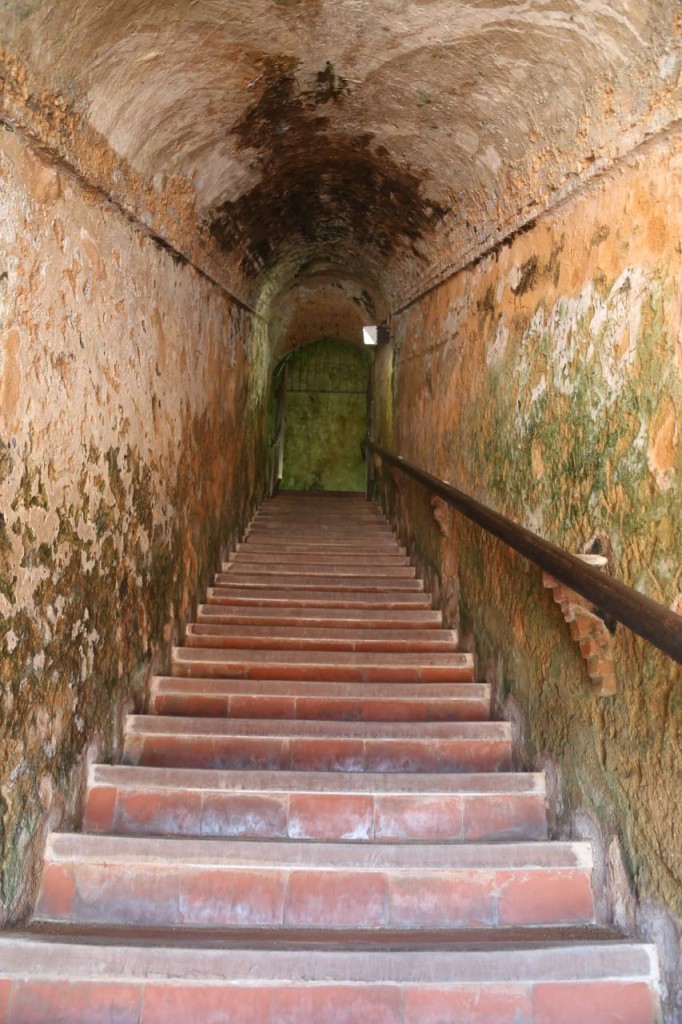 Staircase from level 1 (ocean front) to level 2