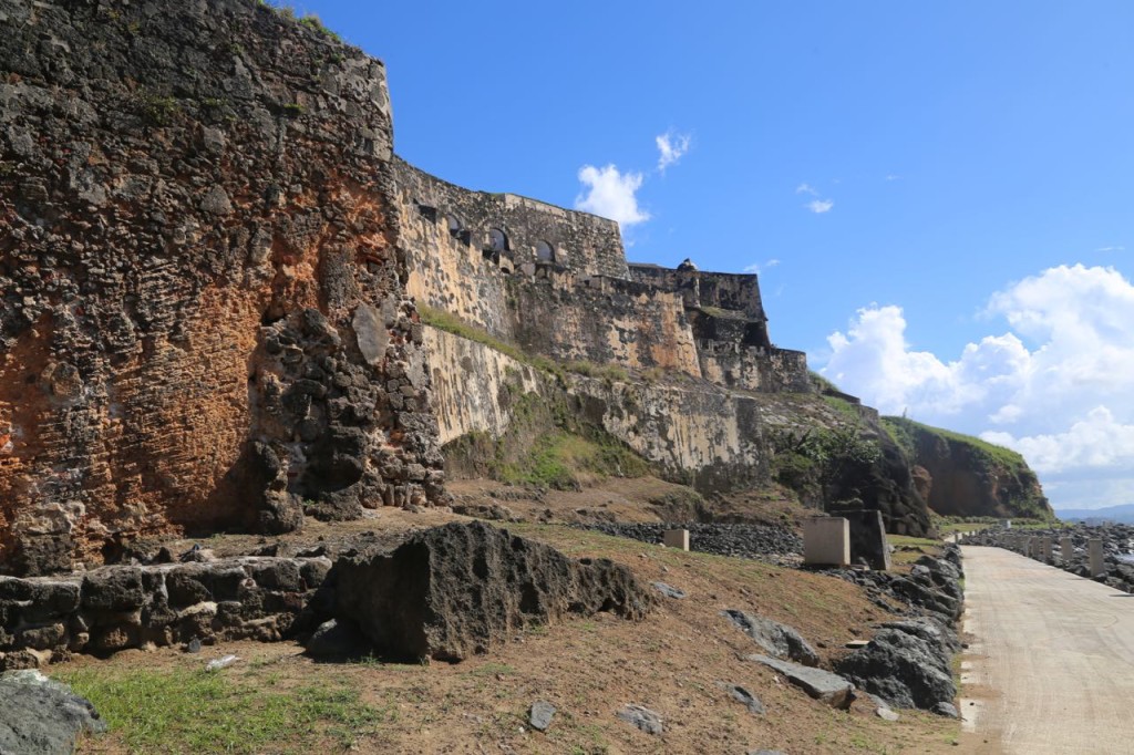 Bay side of El Morro