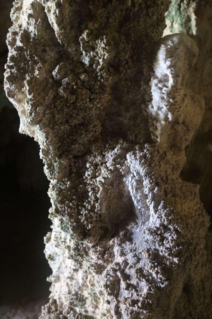 Stalagmite in Cueva Ventana