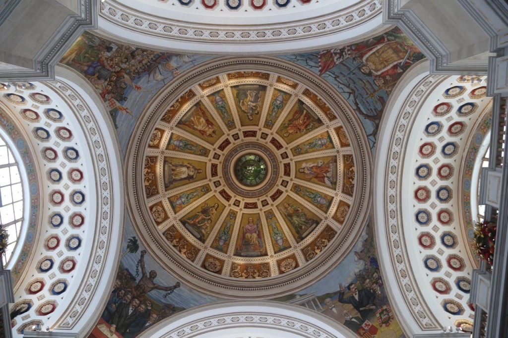 Central dome of Capital of Puerto Rico