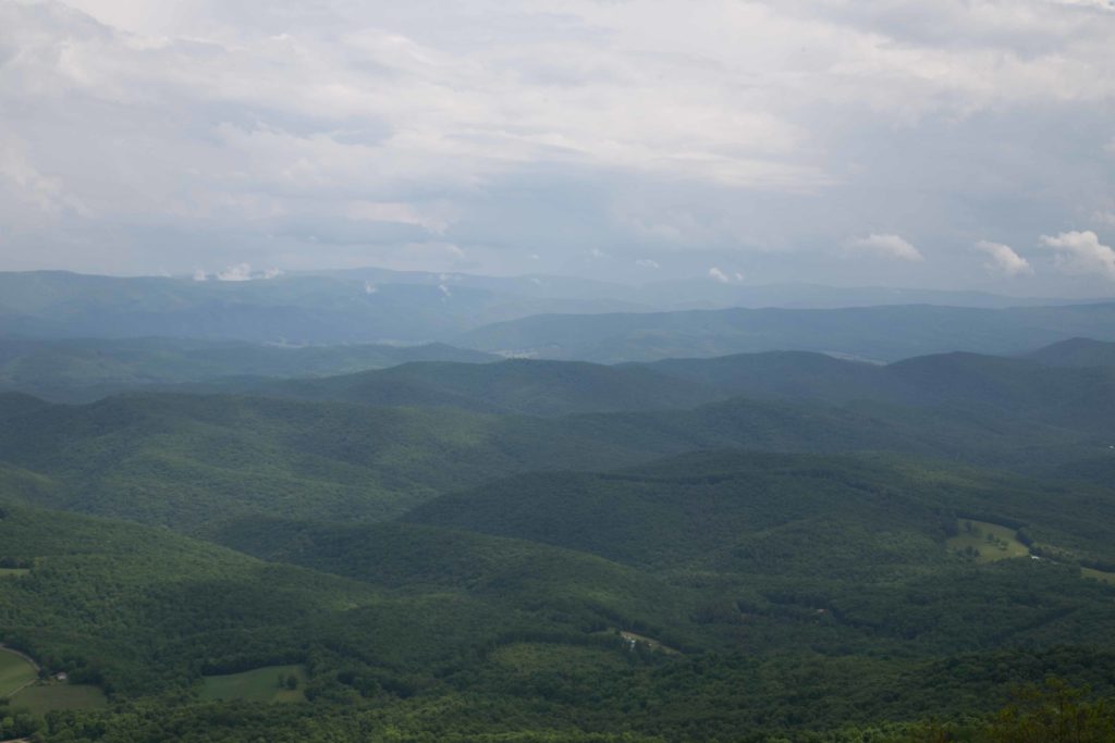 View from Bald Knob