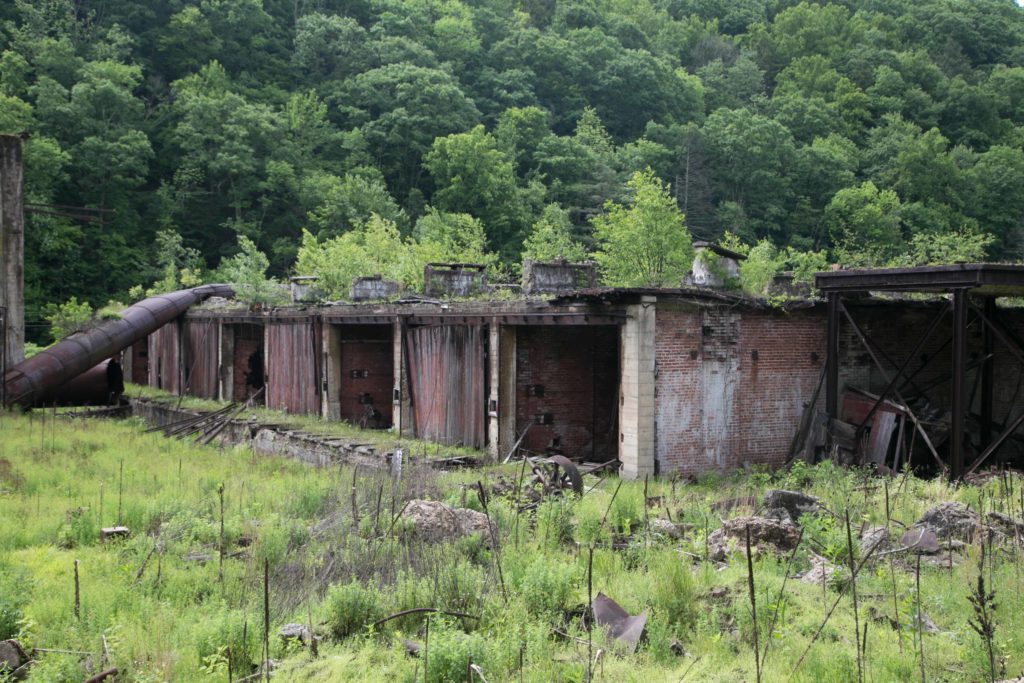 The ovens of the former mill.