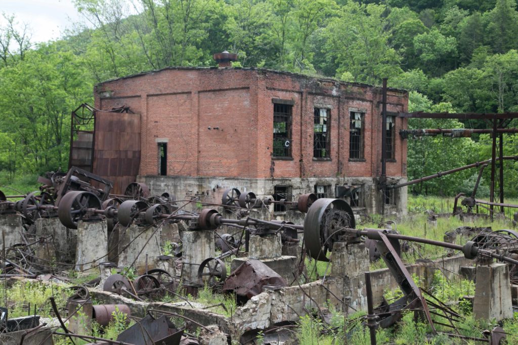 Part of the former mill