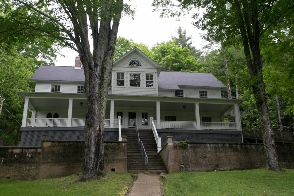 The nicest house in Cass, originally built for the company owners.