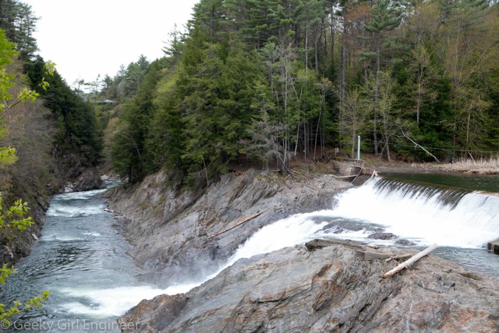 Dam in the Ottauquechee River