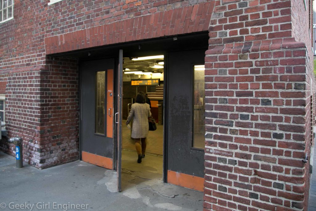 T Station below Old State House