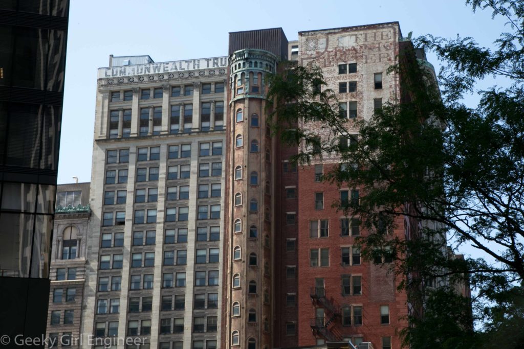 Rather unique old building tower