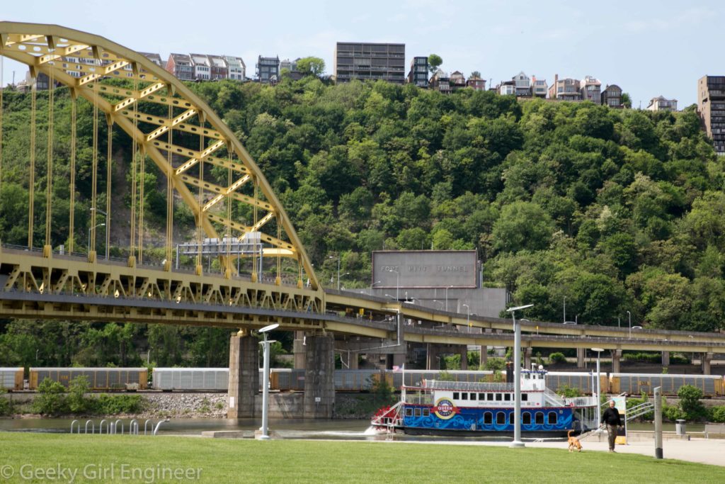 Fort Pitt Bridge over Monongahela River