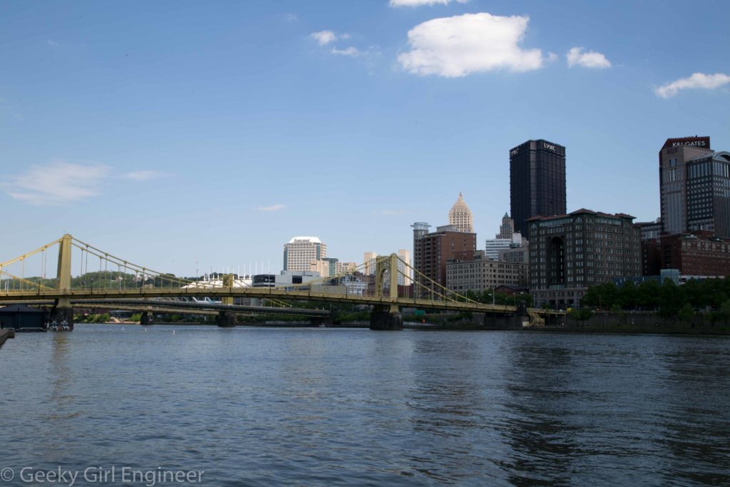 Downtown viewed from across the Allegheny River